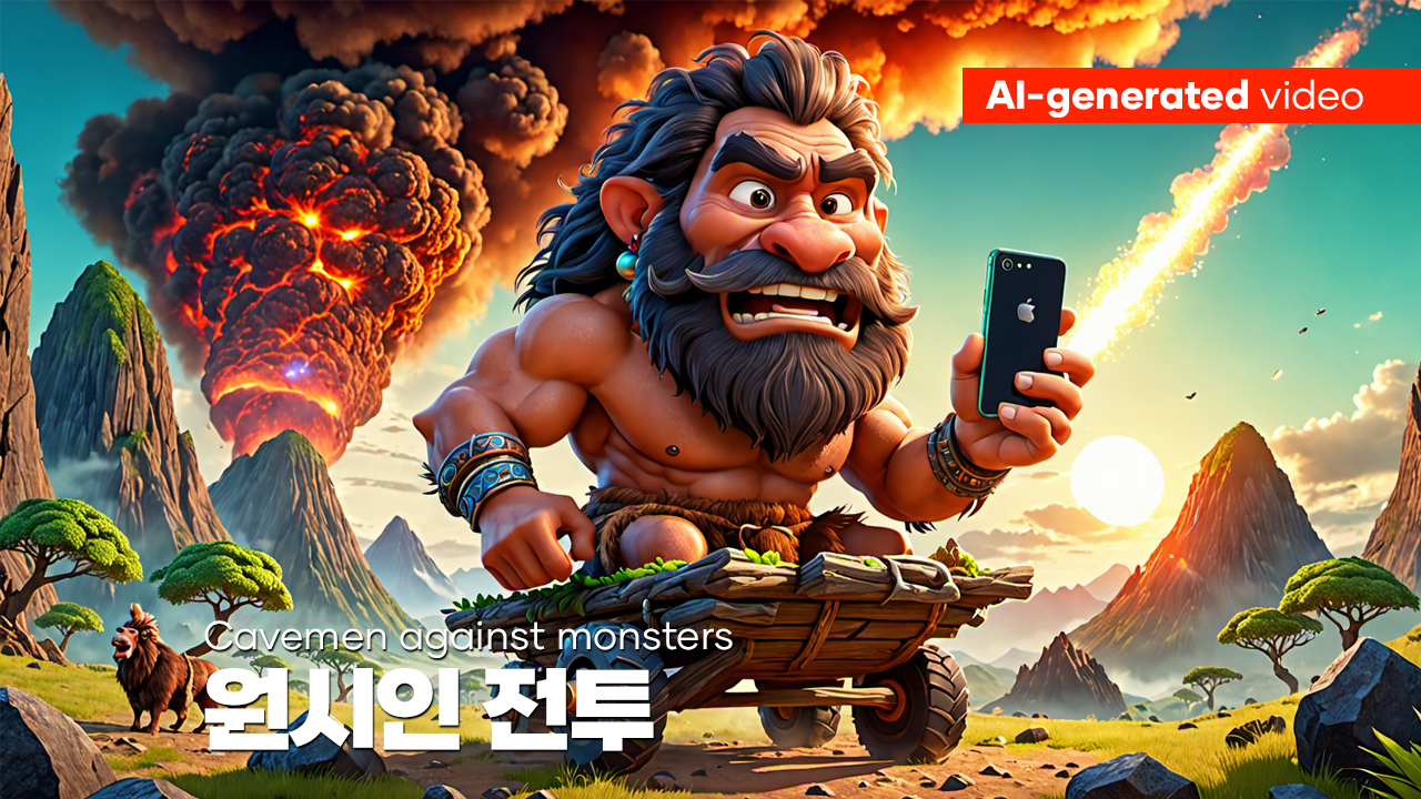 원시인 전투(Battle of the Cavemen and Monsters)