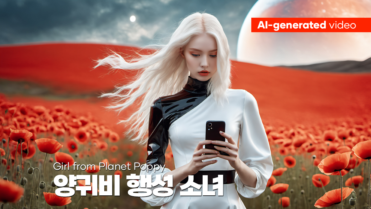 양귀비 행성 소녀(Girl from Planet Poppy)